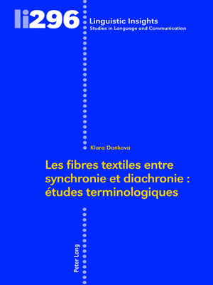 cover image of Les fibres textiles entre synchronie et diachronie